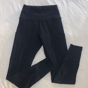 Aerie Offline Goals High Waisted Ribbed Leggings